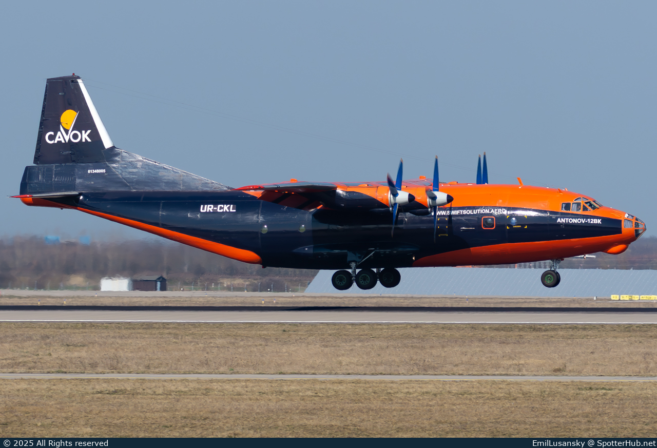 Photo of UR-CKL - Antonov An-12BK operated by Cavok Air