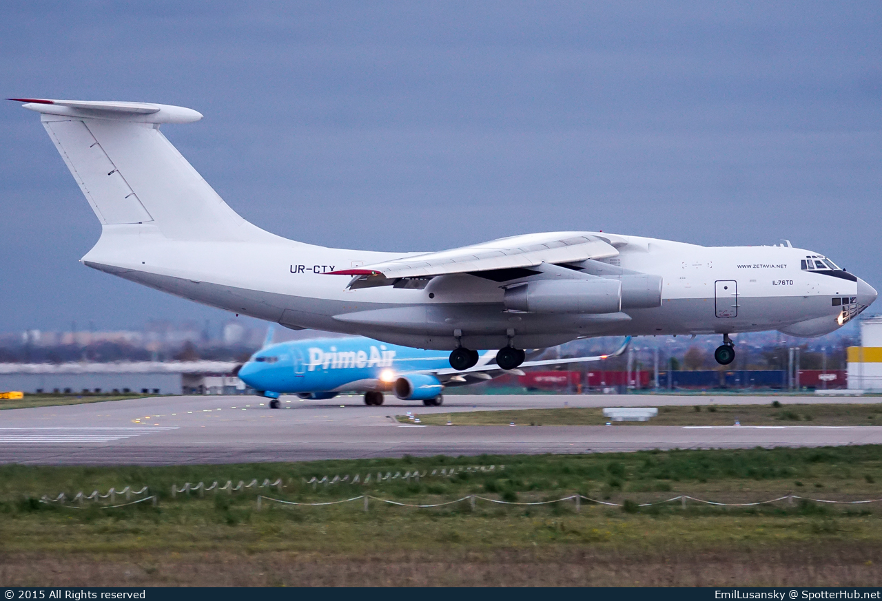 Photo of UR-CTX - Ilyushin Il-76TD operated by ZetAvia
