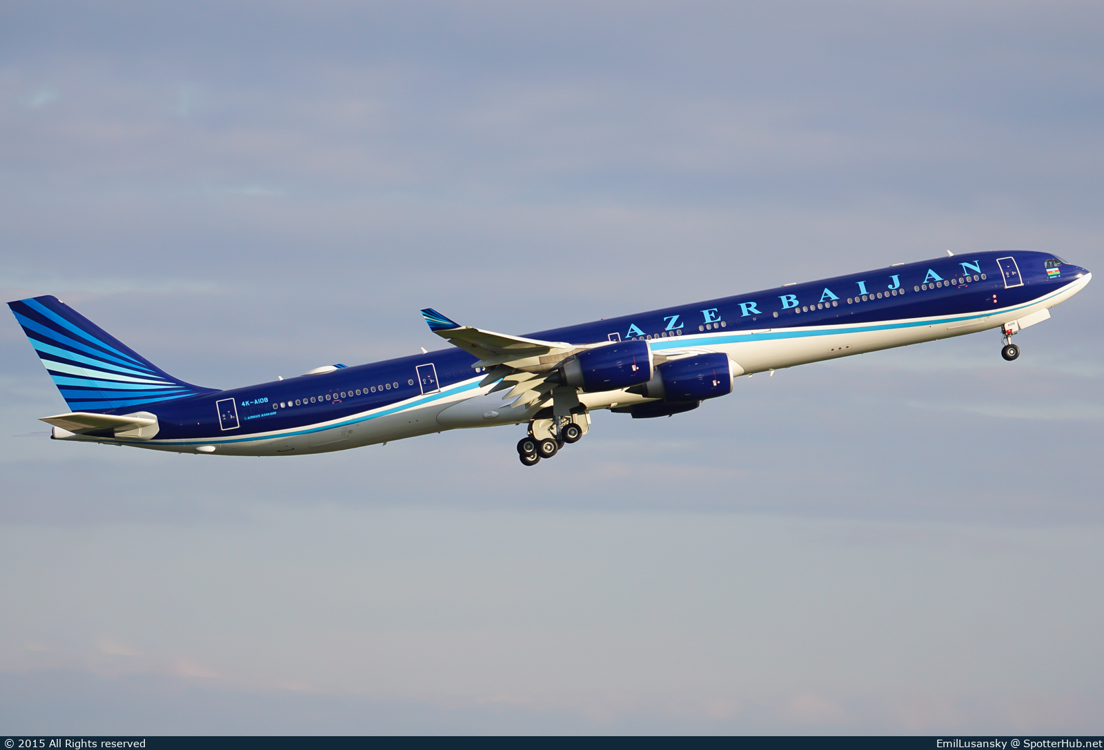 Photo of 4K-AI08 - Airbus A340-642(ACJ) operated by Government of Azerbaijan