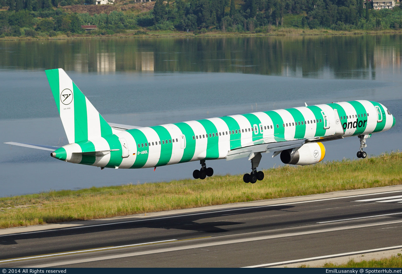 Photo of D-ABOL - Boeing 757-330 at Ioannis Kapodistrias