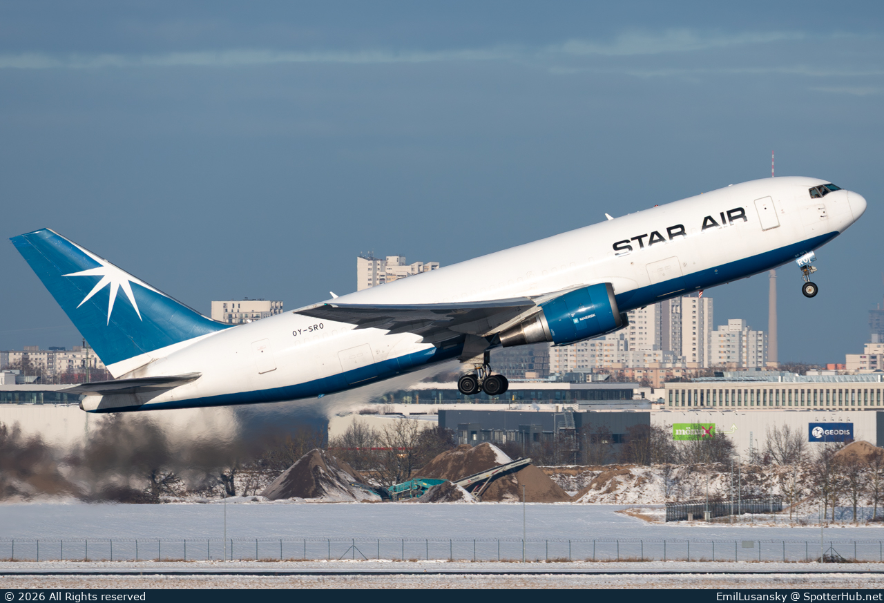 Photo of OY-SRO - Boeing 767-25E(BDSF) operated by Star Air