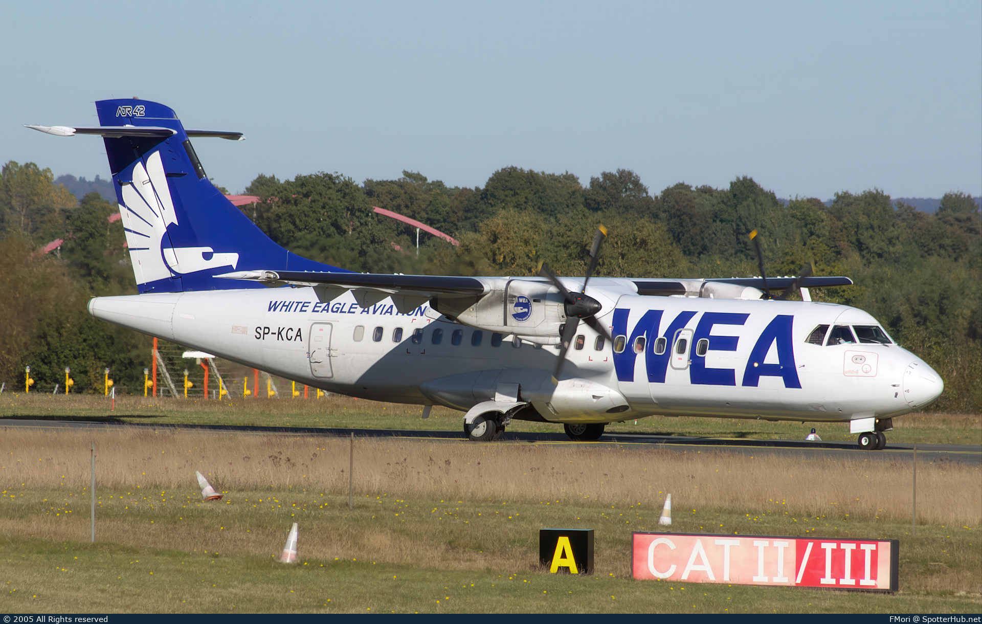 Photo of SP-KCA - ATR 42-300 operated by White Eagle Aviation