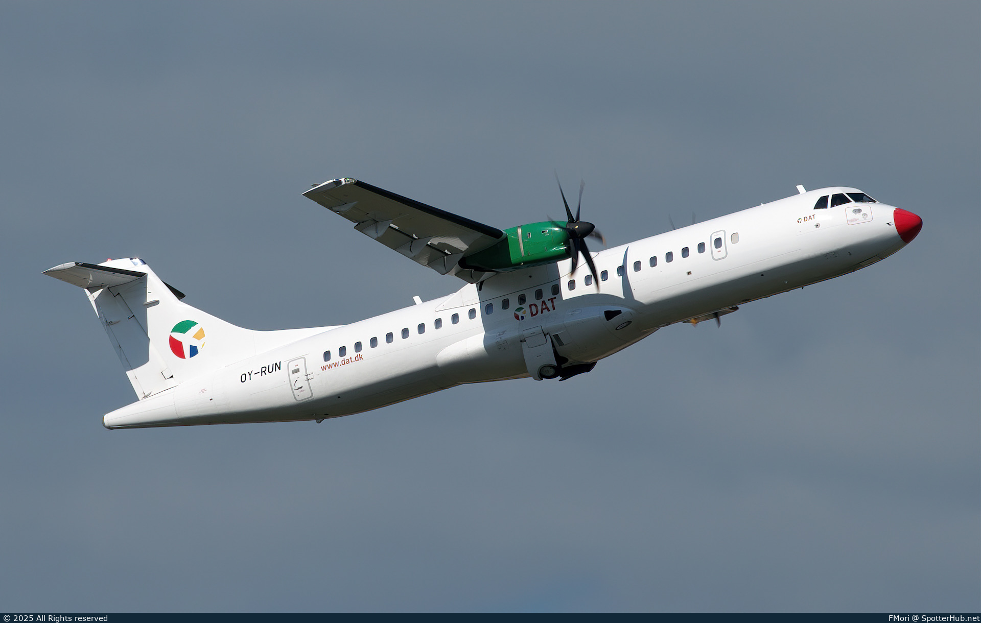 Photo of OY-RUN - ATR 72-600 operated by DAT Danish Air Transport
