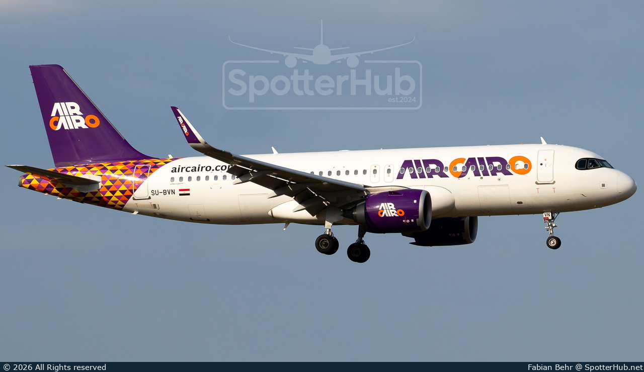 Photo of SU-BVN - Airbus A320-251N operated by Air Cairo