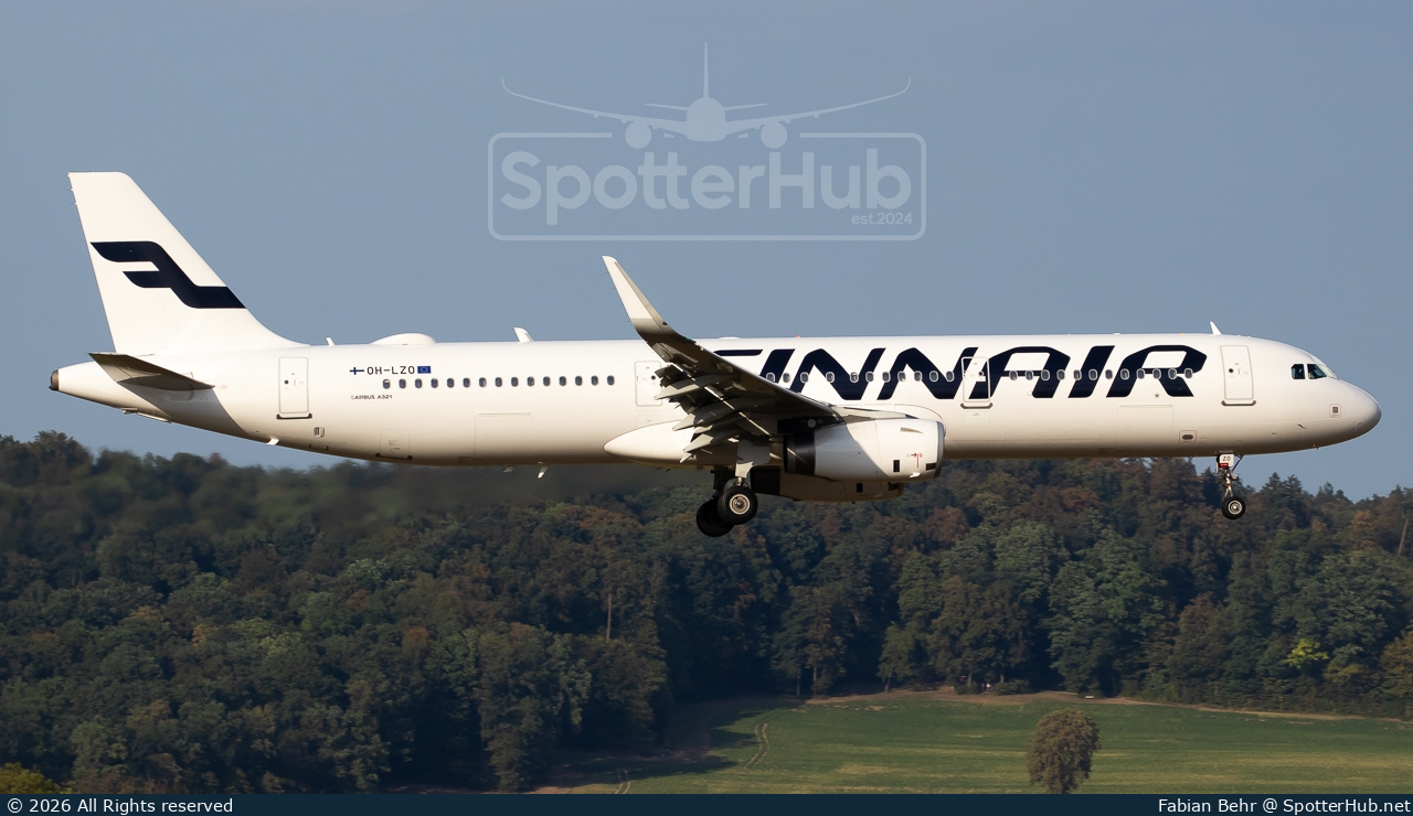 Photo of OH-LZO - Airbus A321-231 operated by Finnair