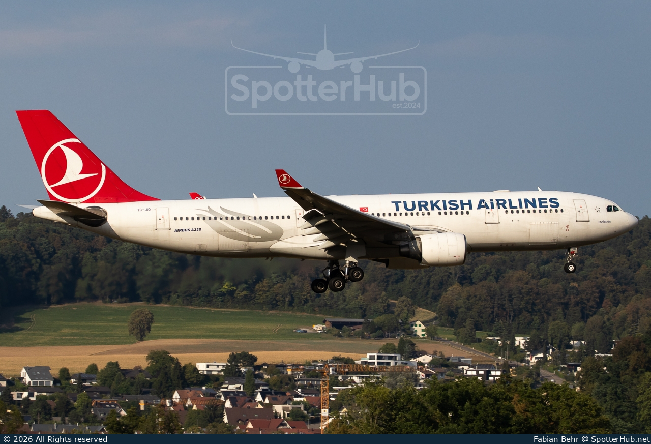 Photo of TC-JIO - Airbus A330-223 operated by Turkish Airlines