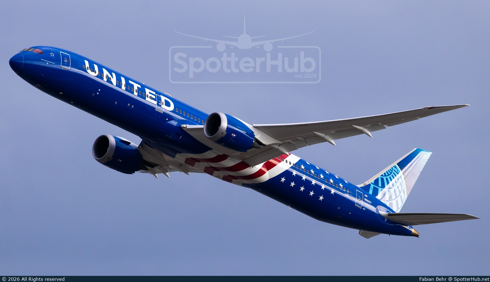 Photo of N91007 - Boeing 787-10 Dreamliner operated by United Airlines