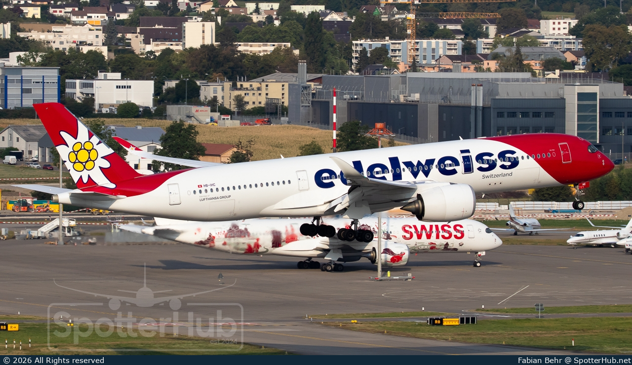 Photo of HB-IHC - Airbus A350-941 operated by Edelweiss Air