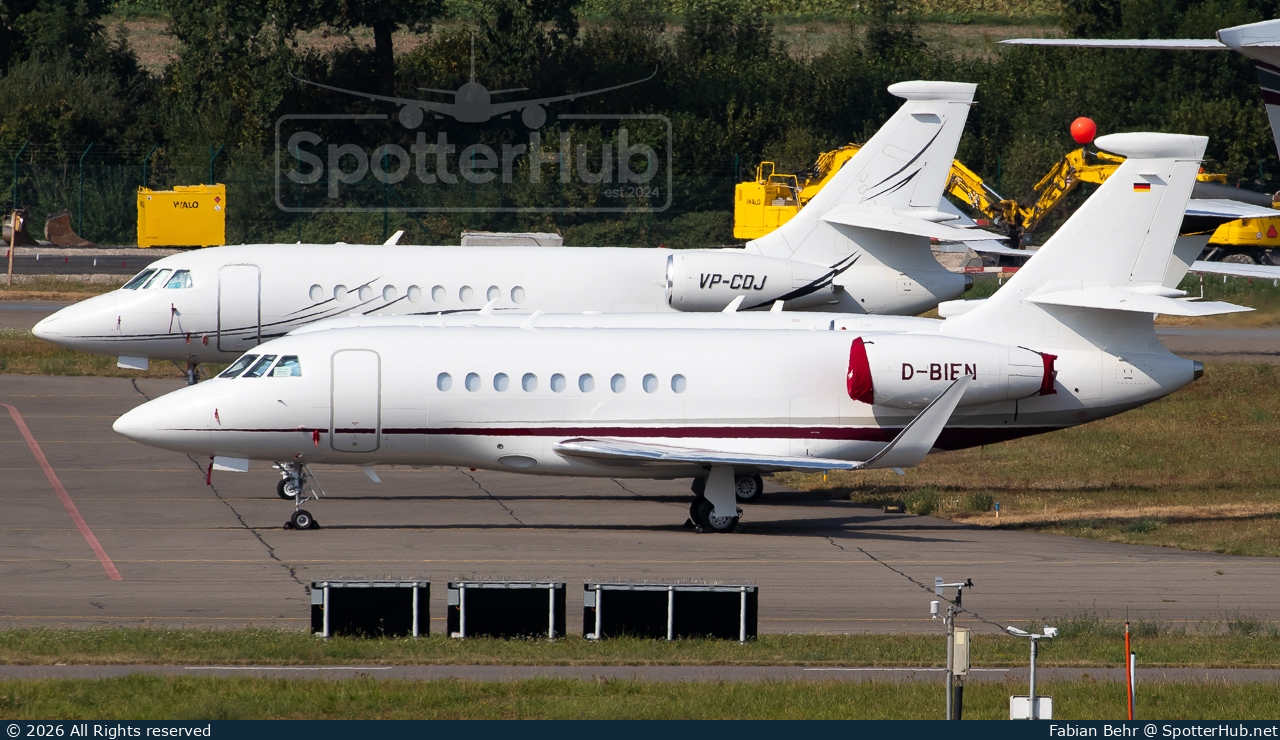Photo of D-BIEN - Dassault Falcon 2000LX operated by DC Aviation