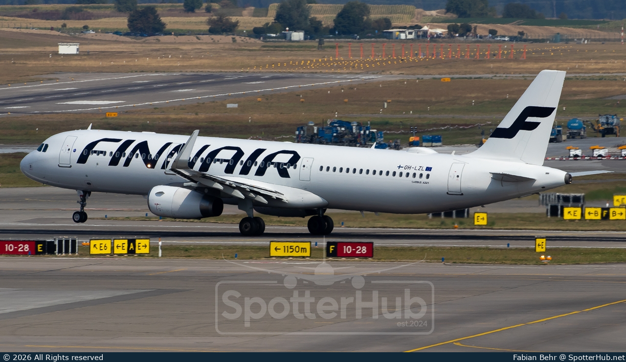 Photo of OH-LZL - Airbus A321-231 operated by Finnair