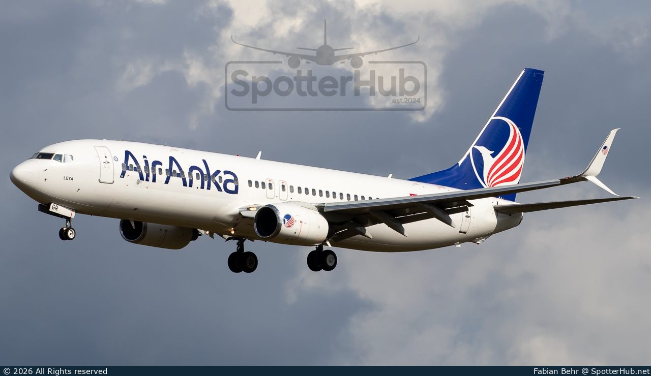 Photo of TC-MGR - Boeing 737-85F operated by Air Anka (opb Mavi Gök Airlines)