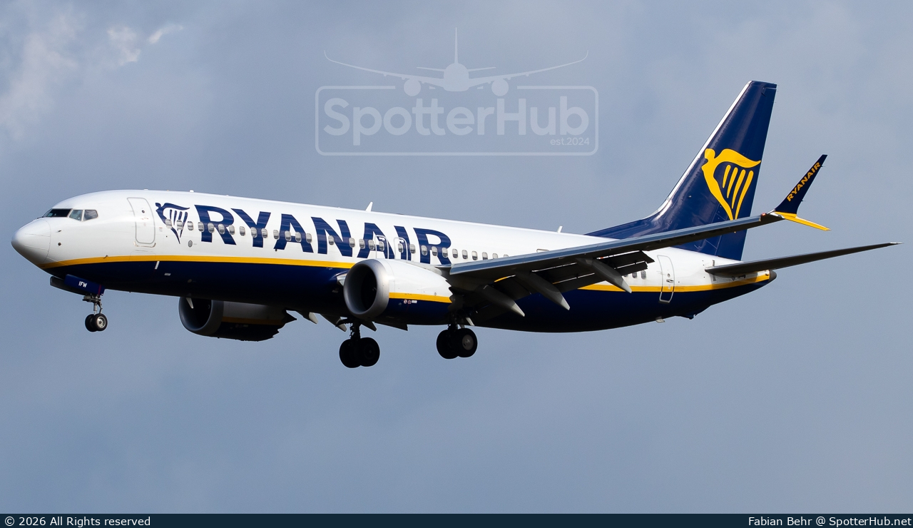 Photo of EI-IFW - Boeing 737 MAX 8-200 operated by Ryanair