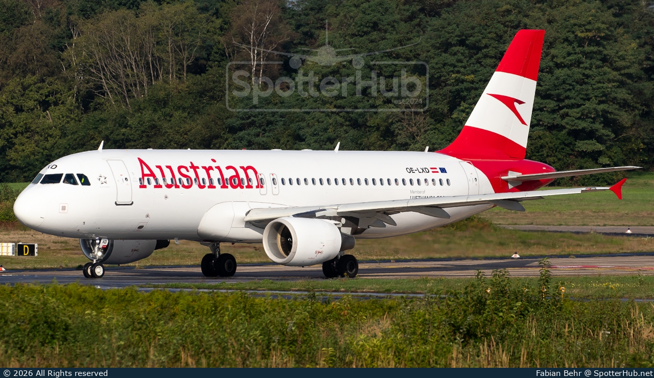 Photo of OE-LXD - Airbus A320-216 operated by Austrian Airlines