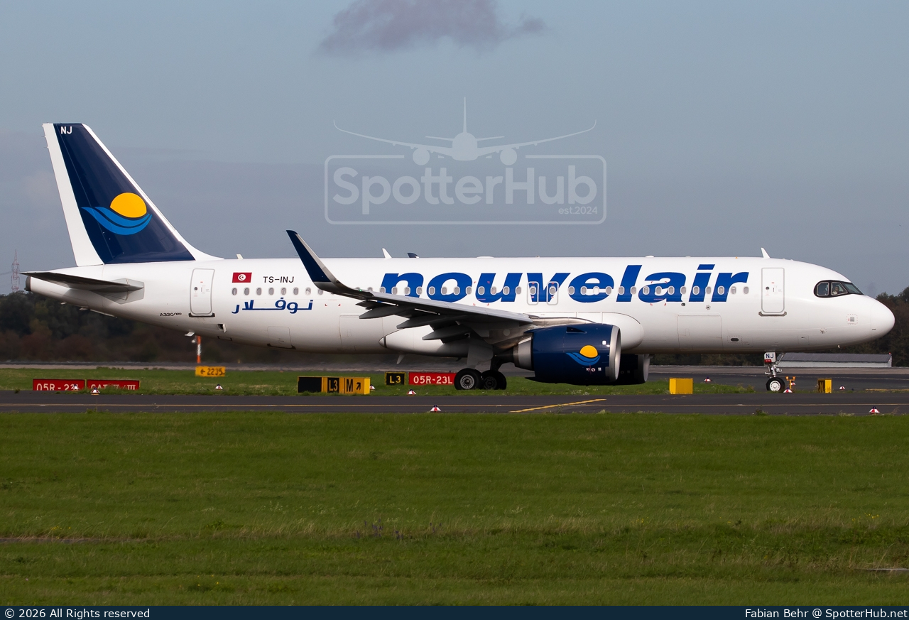 Photo of TS-INJ - Airbus A320-251N operated by Nouvelair