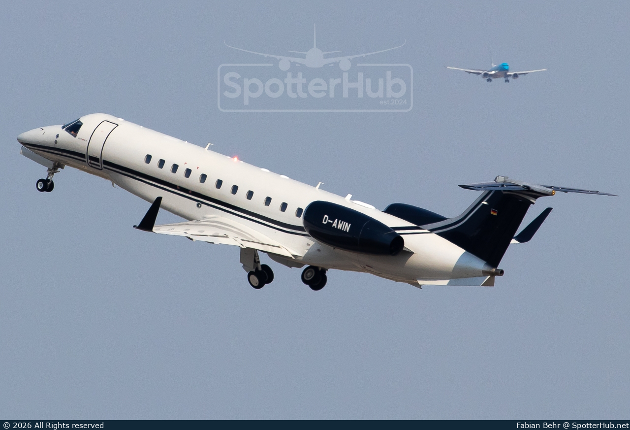 Photo of D-AWIN - Embraer Legacy 650E operated by VistaJet Germany