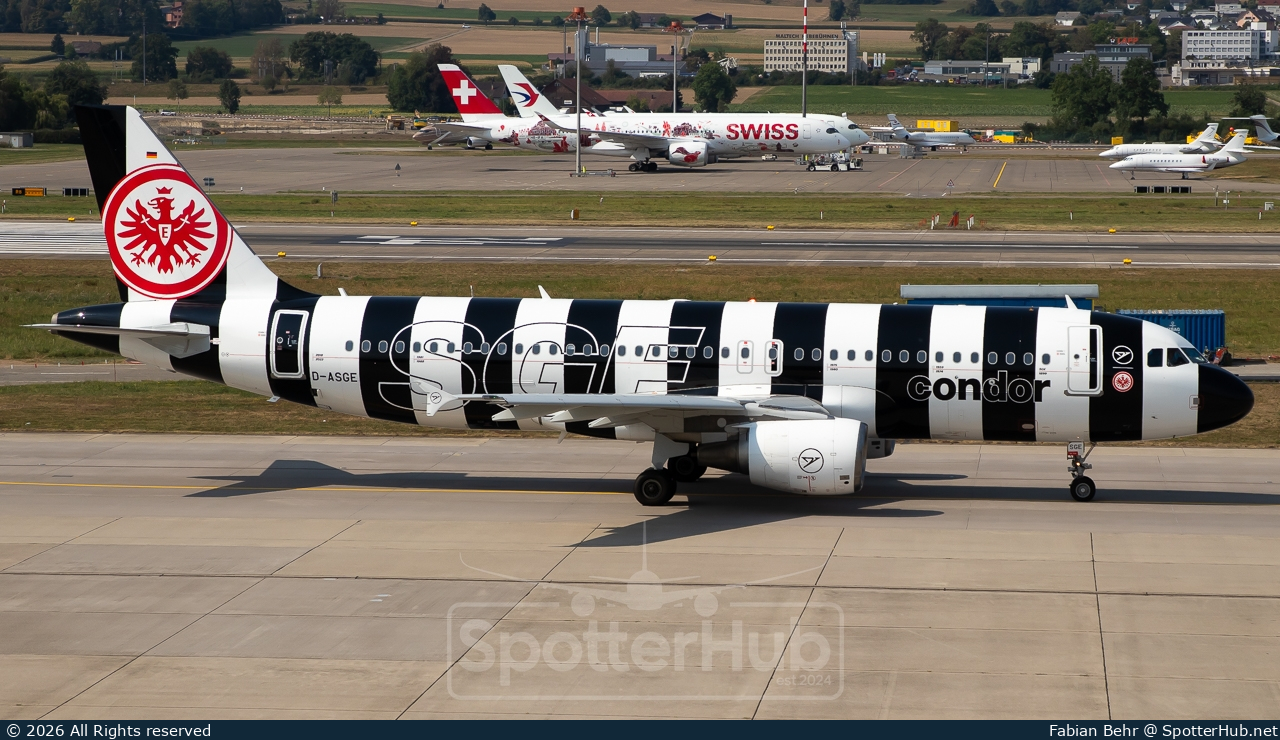 Photo of D-ASGE - Airbus A320-214 operated by Condor