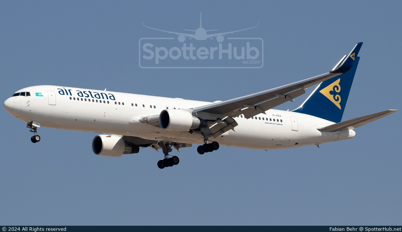 Photo of EI-KEA - Boeing 767-3KY(ER) operated by Air Astana