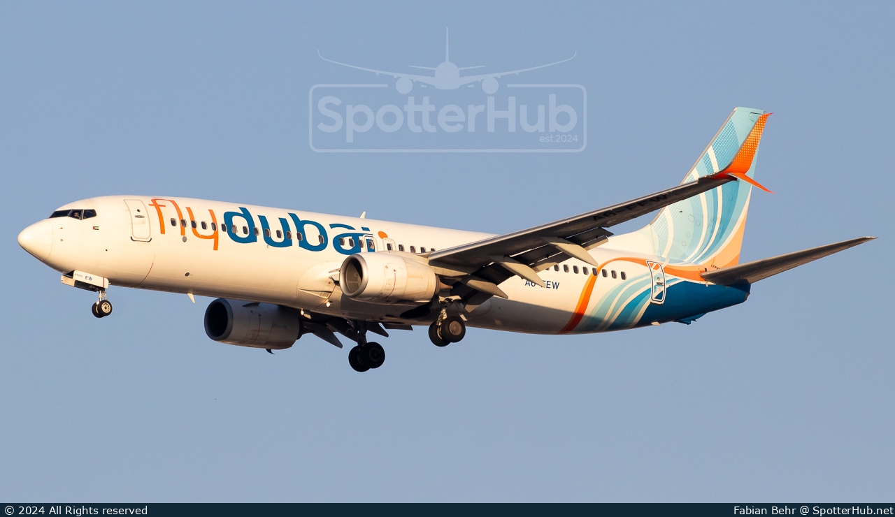 Photo of A6-FEW - Boeing 737-8KN operated by flydubai