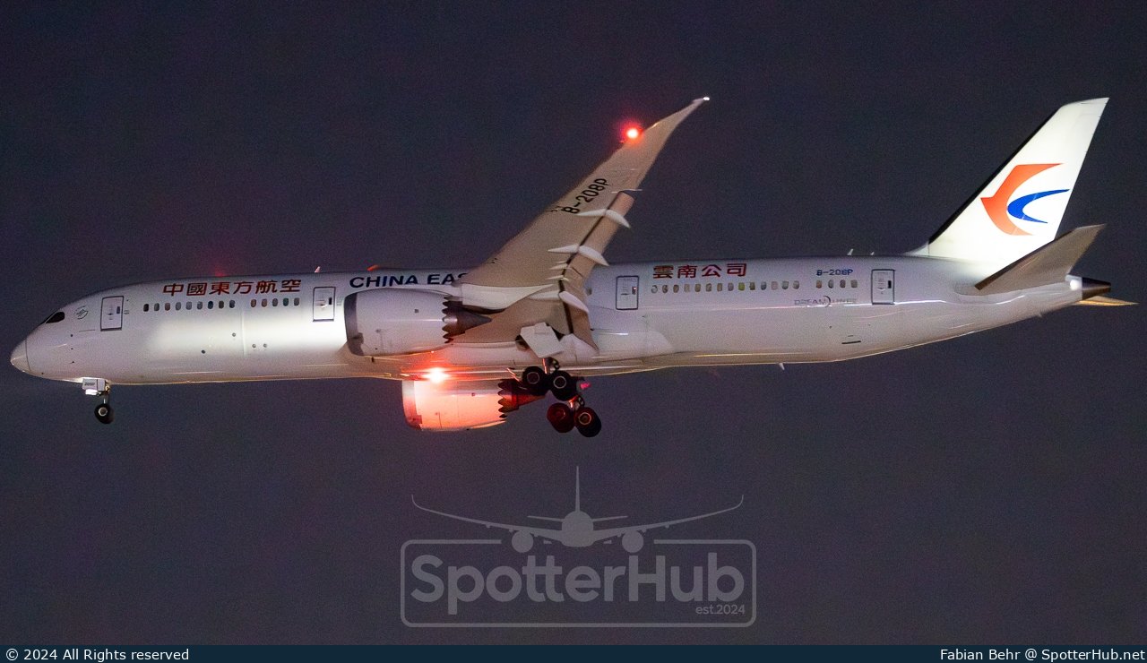 Photo of B-208P - Boeing 787-9 Dreamliner operated by China Eastern Airlines