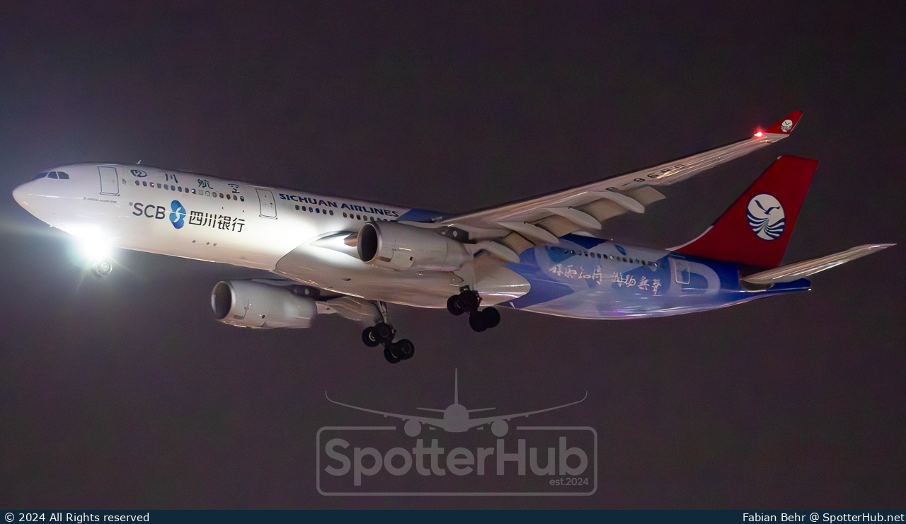 Photo of B-8690 - Airbus A330-343 operated by Sichuan Airlines