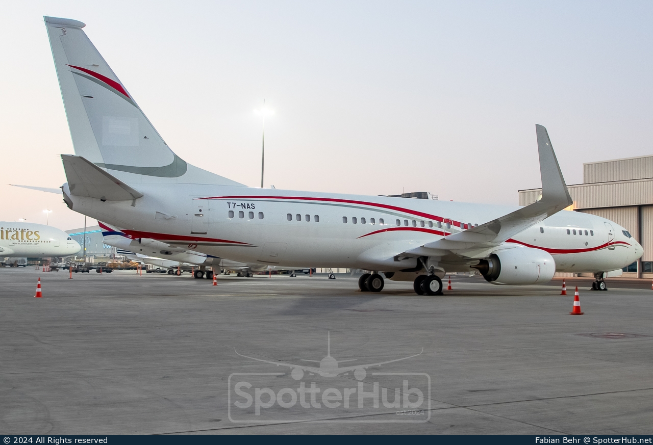 Photo of T7-NAS - Boeing 737-8LZ(BBJ2) operated by Luxaviation San Marino