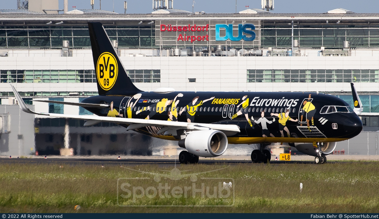 Photo of D-AEWM - Airbus A320-214 operated by Eurowings
