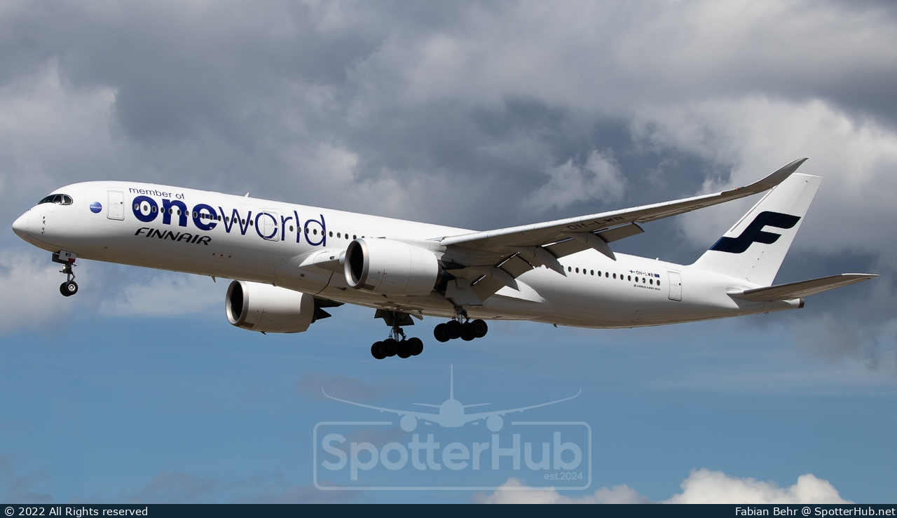 Photo of OH-LWB - Airbus A350-941 operated by Finnair