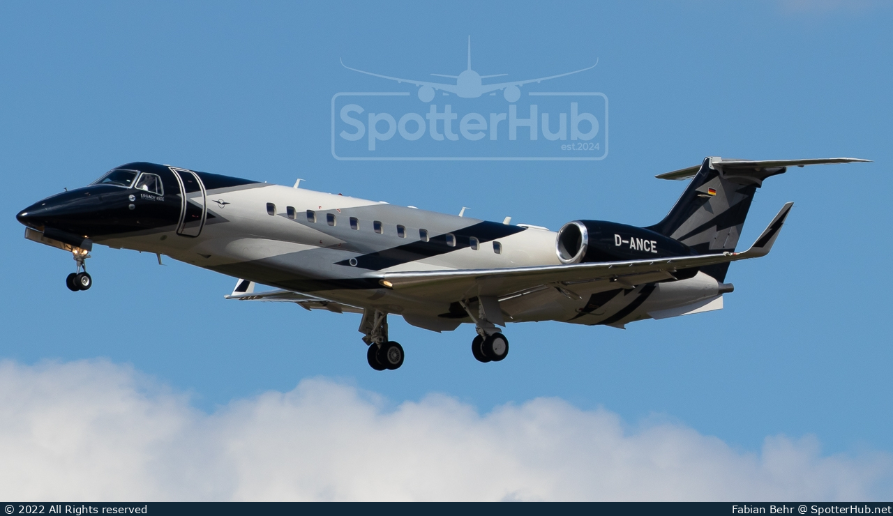 Photo of D-ANCE - Embraer Legacy 650E operated by Air Hamburg