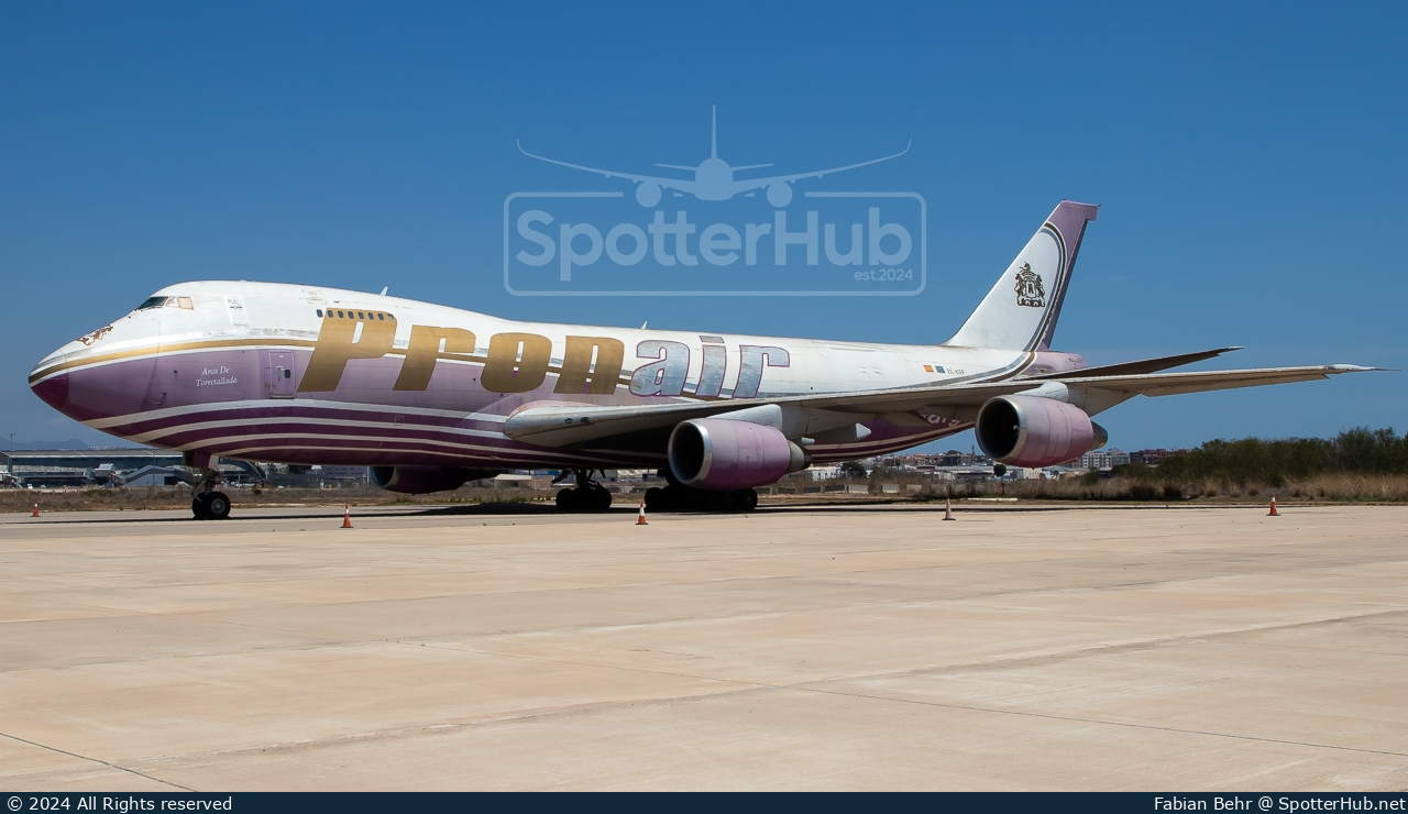 Photo of EC-KRP - Boeing 747-245F