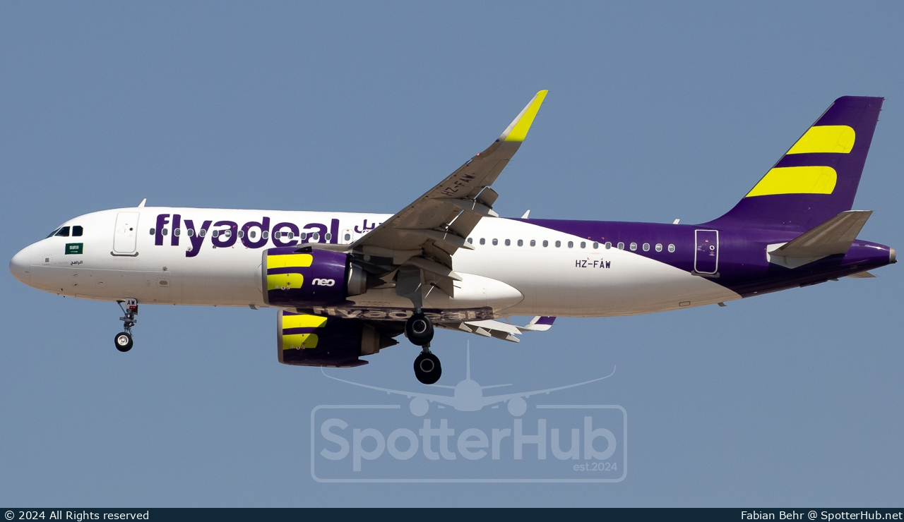 Photo of HZ-FAW - Airbus A320-251N operated by flyadeal