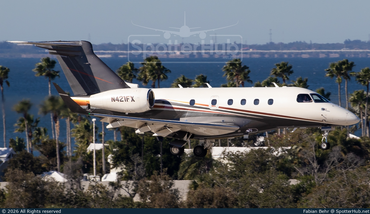 Photo of N421FX - Embraer Legacy 450 operated by Flexjet