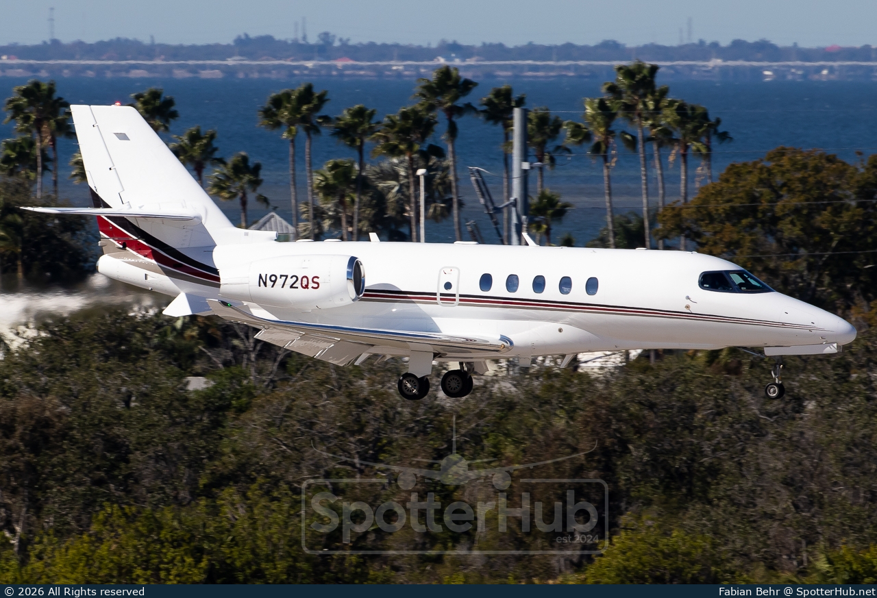 Photo of N972QS - Cessna 680A Citation Latitude operated by NetJets