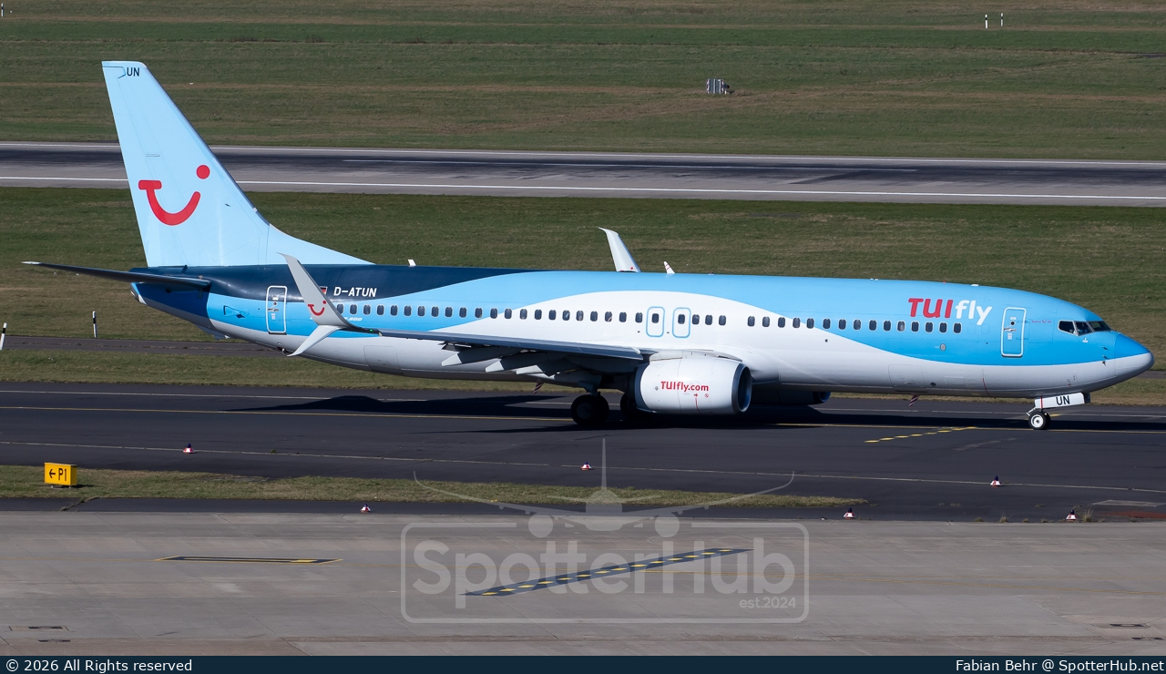 Photo of D-ATUN - Boeing 737-8K5 operated by TUIfly