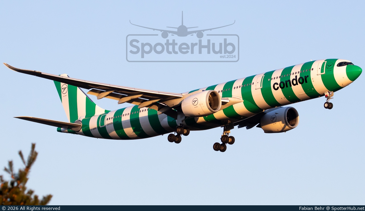 Photo of D-ANRK - Airbus A330-941 operated by Condor