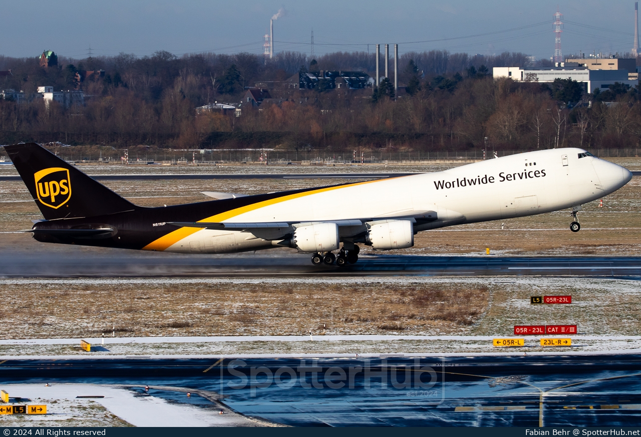 Photo of N611UP - Boeing 747-8F operated by UPS United Parcel Service