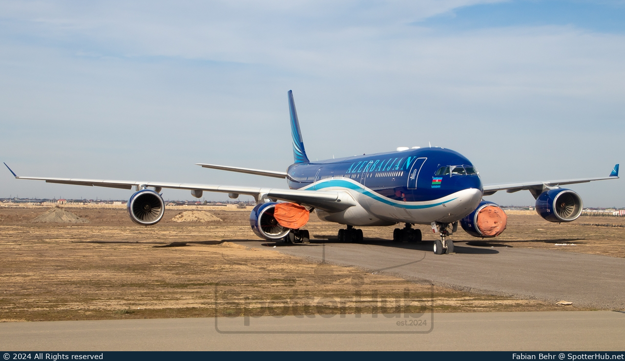 Photo of 4K-AZ85 - Airbus A340-542 operated by Azerbaijan Airlines