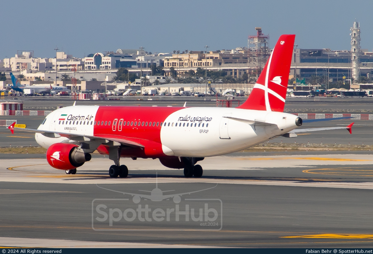 Photo of EP-FQP - Airbus A320-214 operated by Qeshm Air