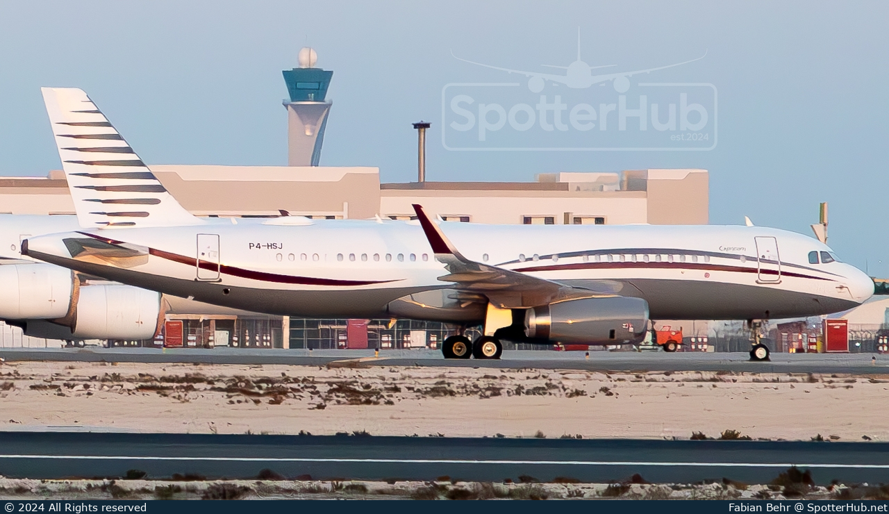 Photo of P4-HSJ - Airbus A320-232(CJ) Prestige operated by Global Jet Aruba