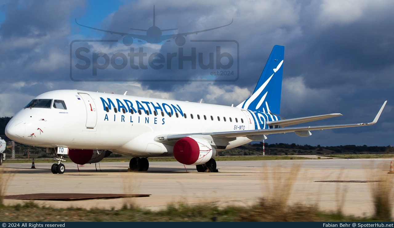 Photo of SX-MTO - Embraer ERJ-175LR operated by Marathon Airlines