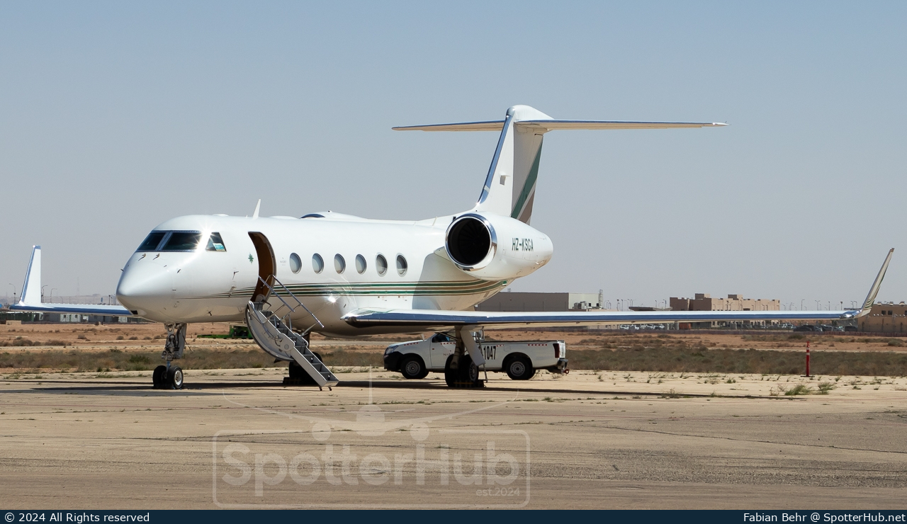Photo of HZ-KSGA - Gulfstream GIV-X (G450) operated by NAS National Air Services