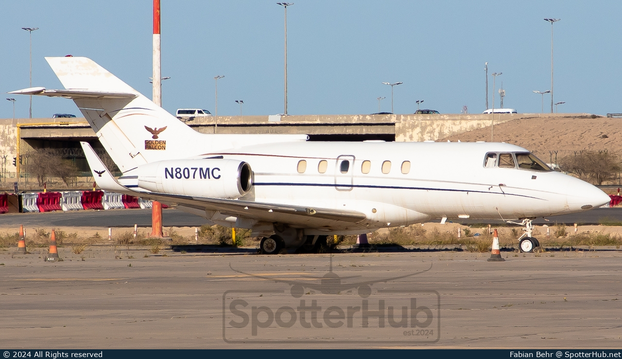 Photo of N807MC - British Aerospace 125-800A operated by Golden Falcon Aviation