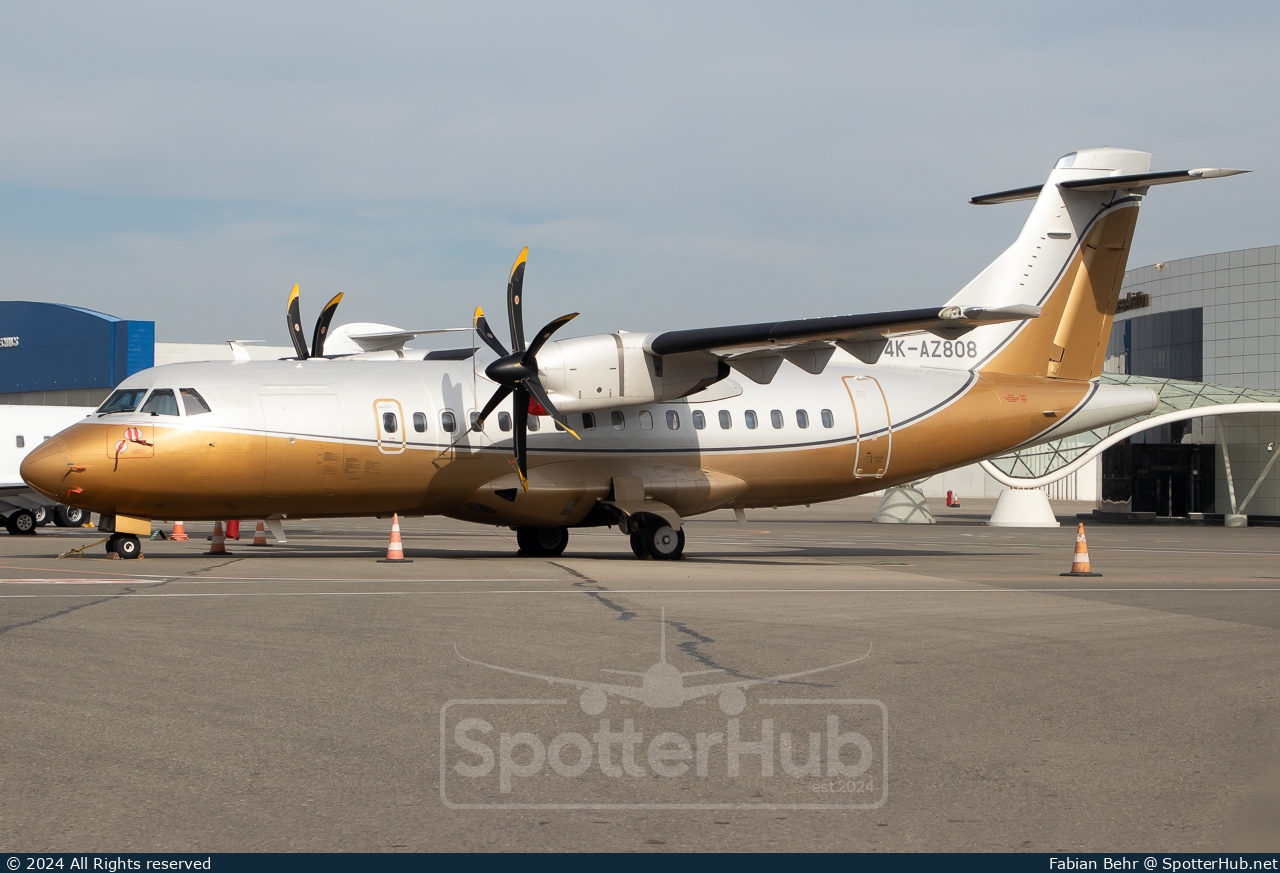 Photo of 4K-AZ808 - ATR 42-500 operated by Silk Way Business Aviation