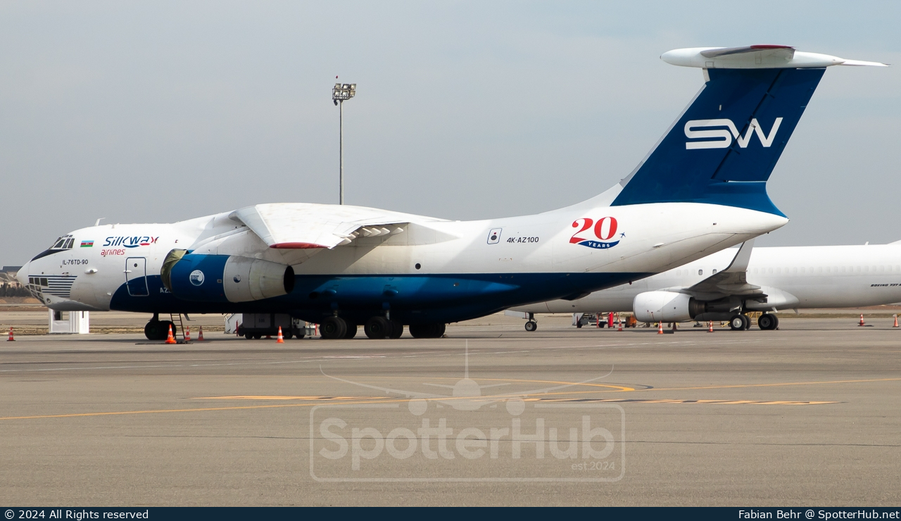 Photo of 4K-AZ100 - Ilyushin Il-76TD-90VD operated by Silk Way Airlines