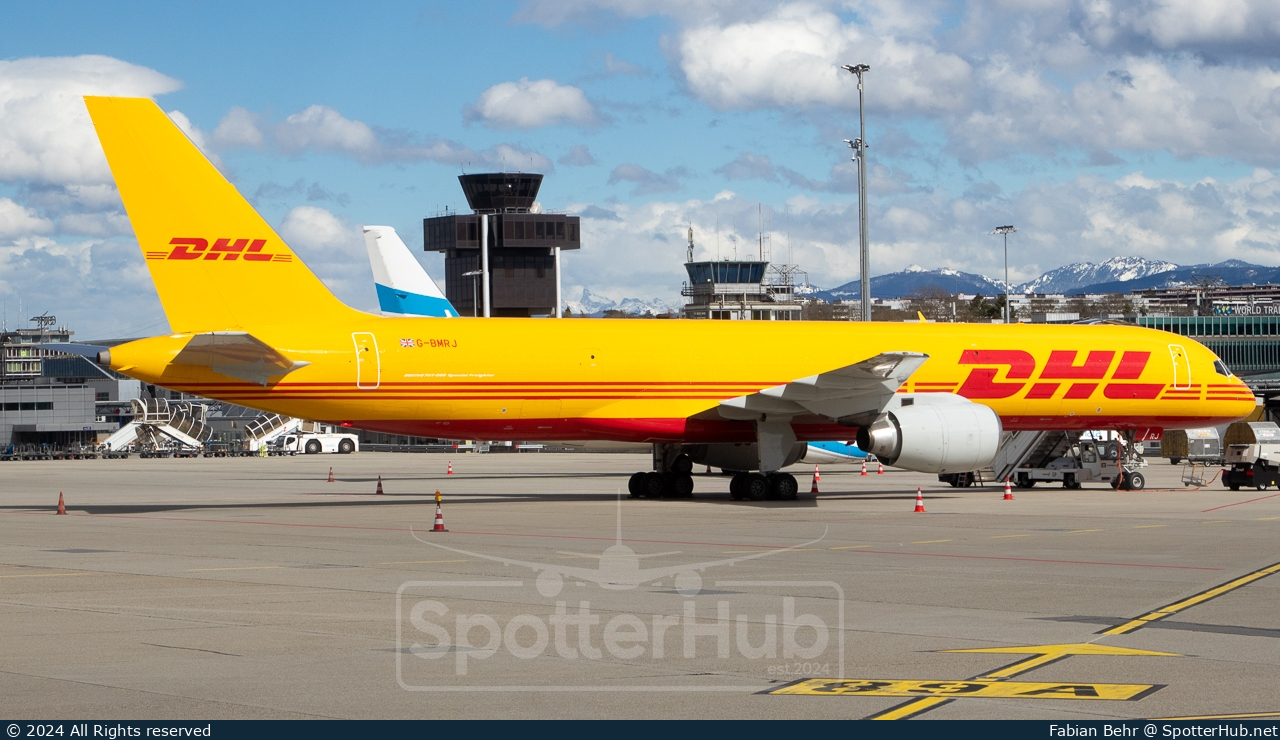 Photo of G-BMRJ - Boeing 757-236(SF) operated by DHL Air