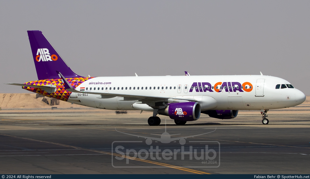 Photo of SU-BUJ - Airbus A320-214 operated by Air Cairo