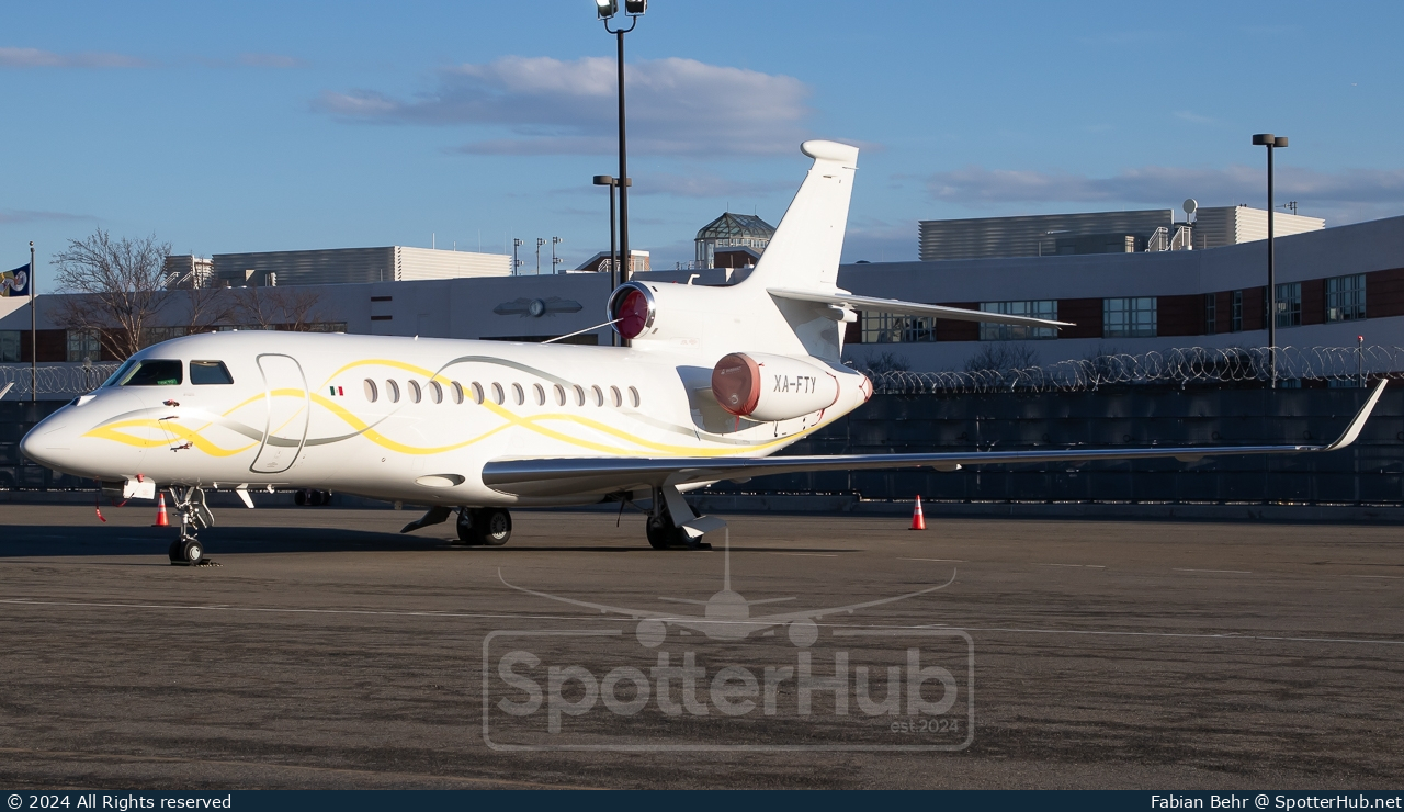 Photo of XA-FTY - Dassault Falcon 7X operated by Aerolíneas Ejecutivas