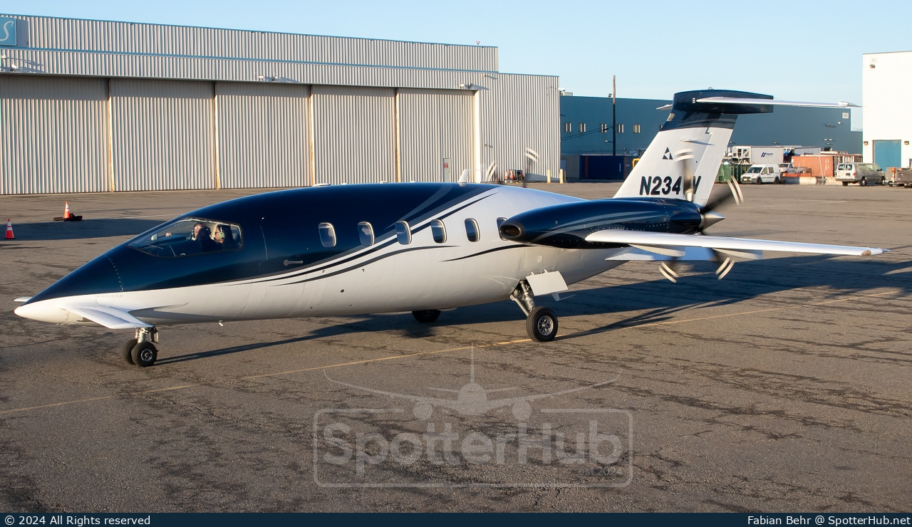 Photo of N234VV - Piaggio P.180 Avanti II operated by Private