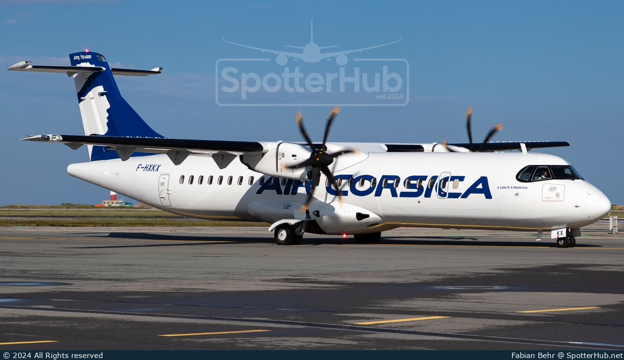 Photo of F-HXKX - ATR 72-600 operated by Air Corsica