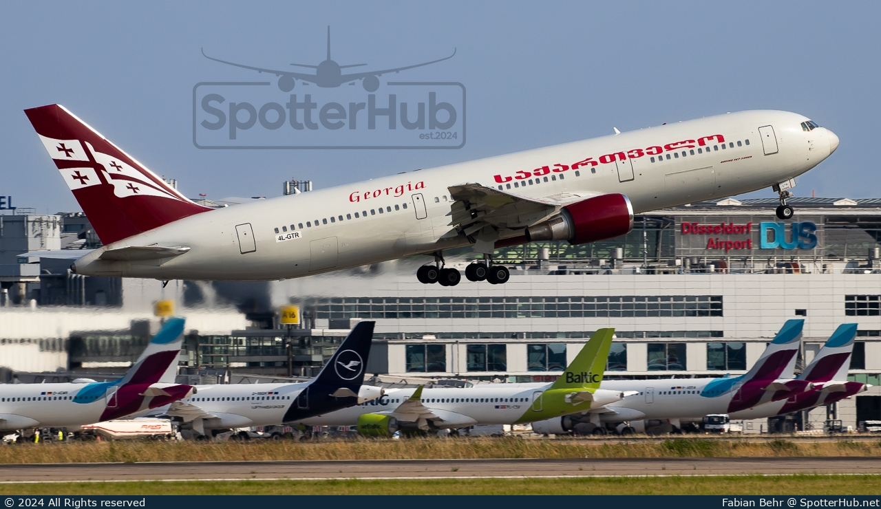 Photo of 4L-GTR - Boeing 767-3Q8(ER) operated by Georgian Airways