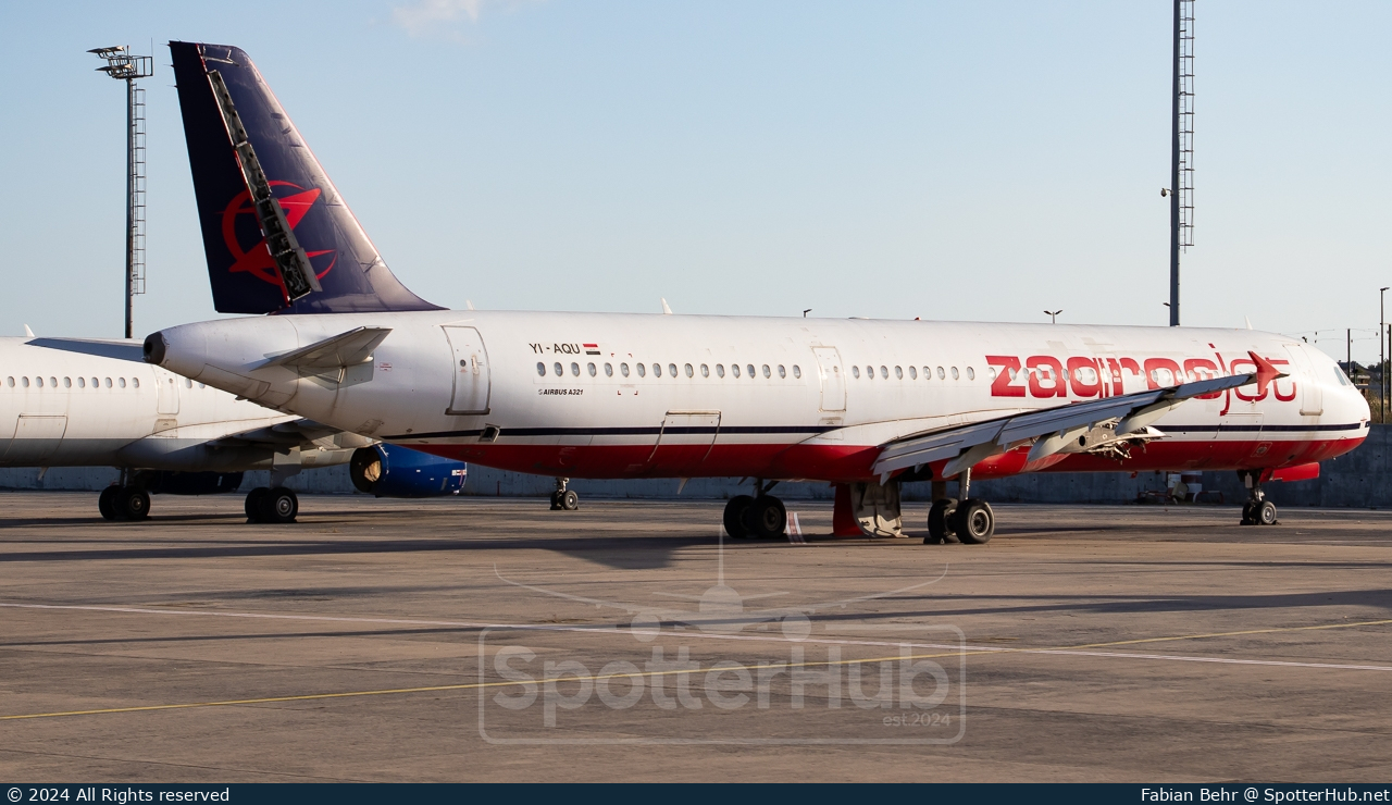 Photo of YI-AQU - Airbus A321-231 operated by ZagrosJet